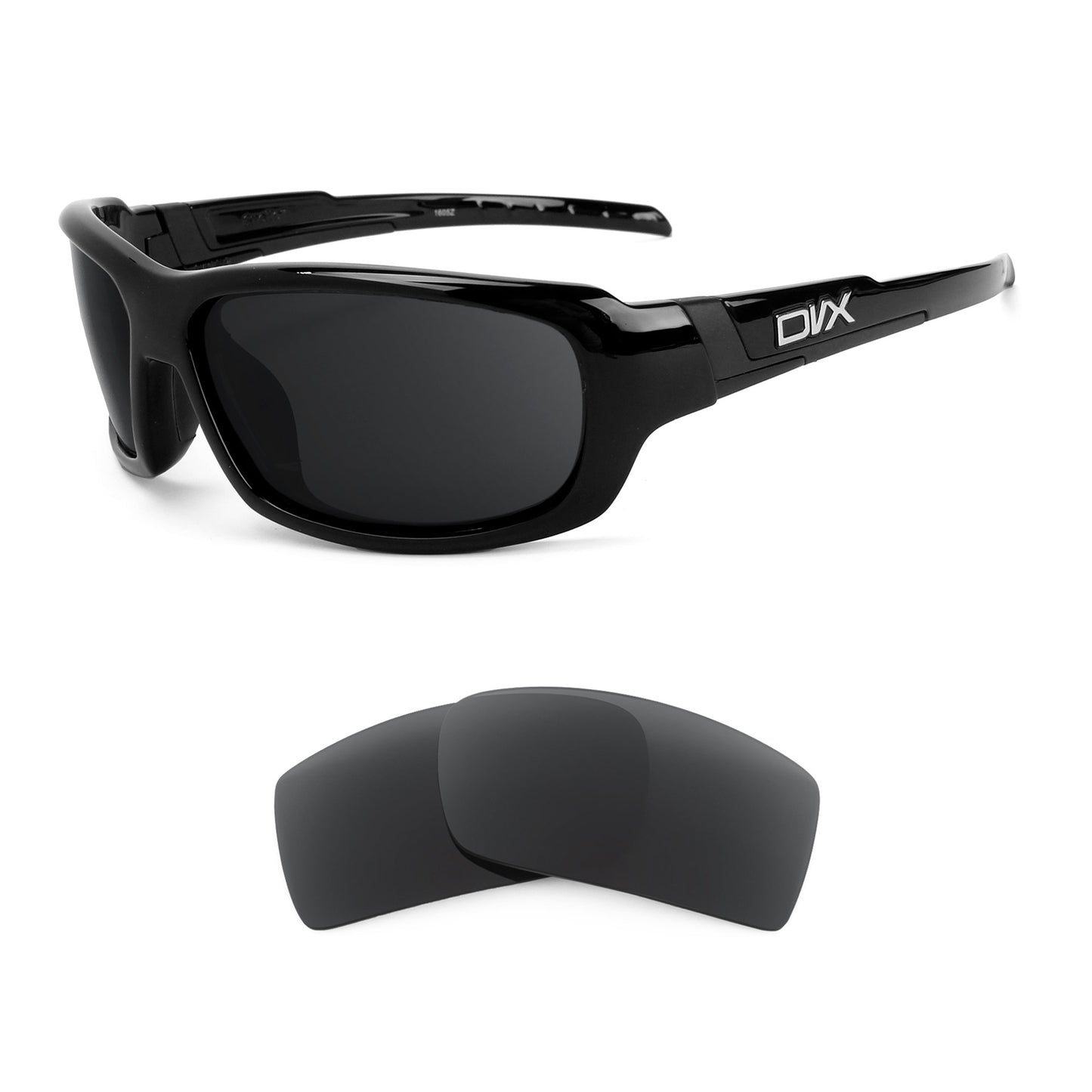 DVX Eyewear Spoiler sunglasses with replacement lenses