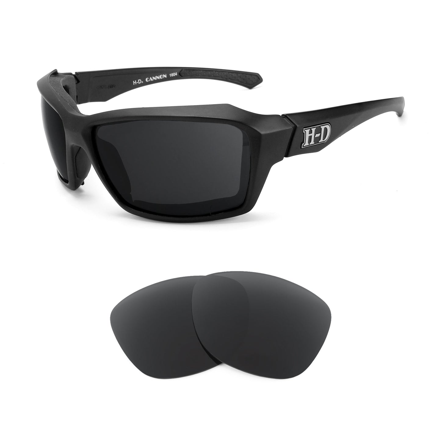 Harley Davidson Cannon sunglasses with replacement lenses