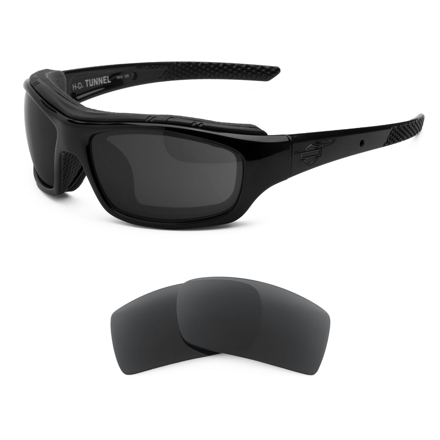 Harley Davidson Tunnel sunglasses with replacement lenses