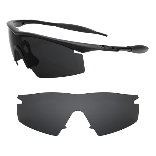 Oakley M Frame Strike sunglasses with replacement lenses