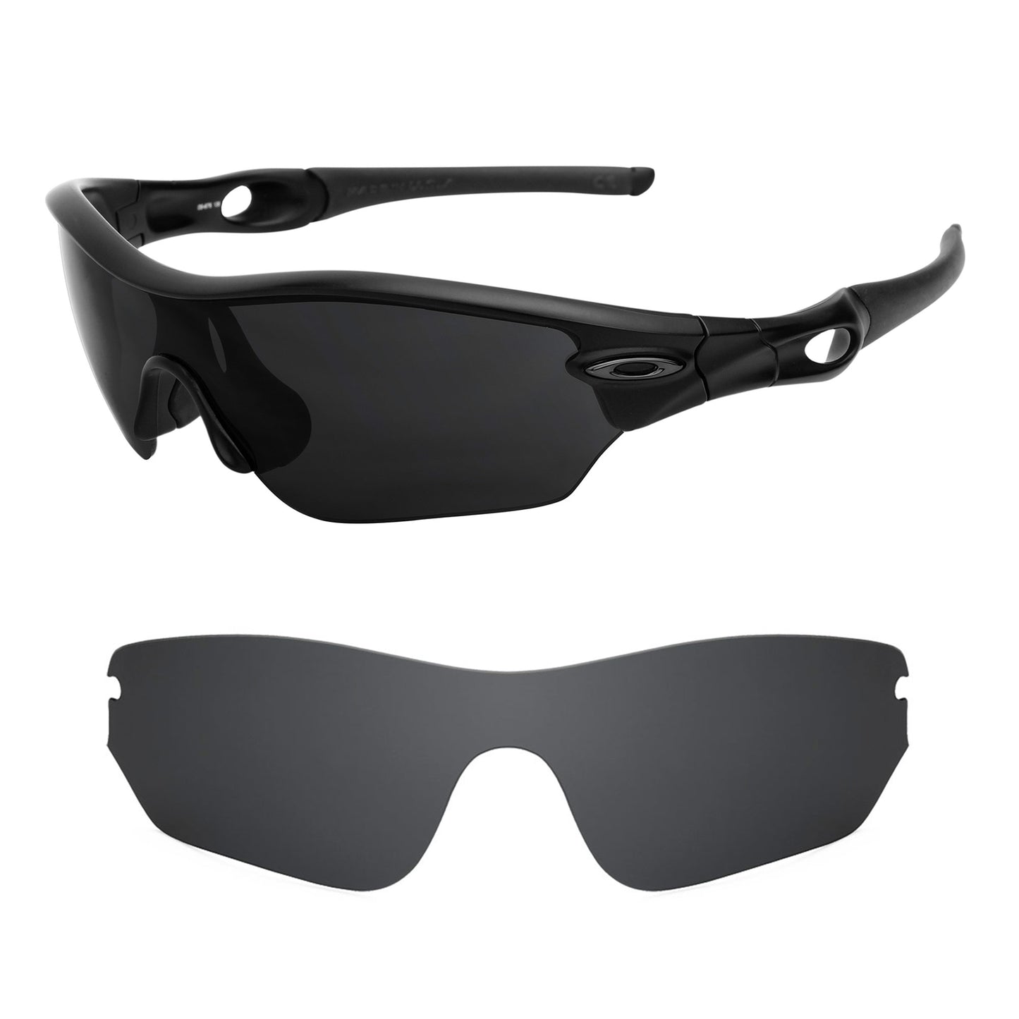 Oakley RadarLock Edge sunglasses with replacement lenses