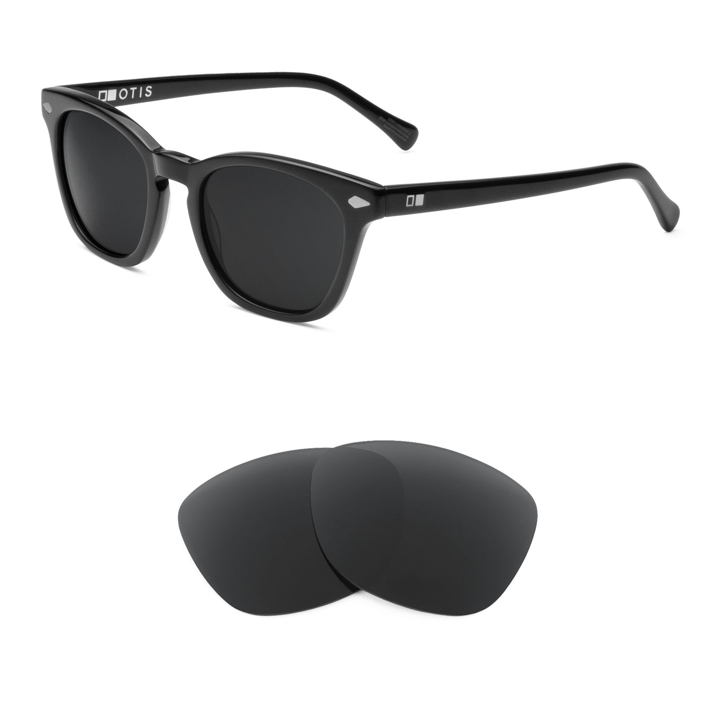 Otis Class of 67 sunglasses with replacement lenses