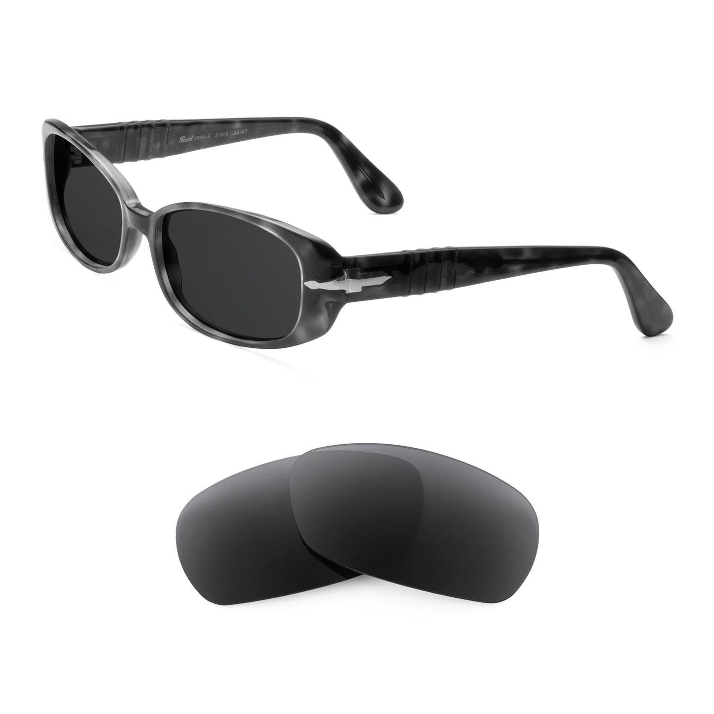 Persol PO2694S sunglasses with replacement lenses