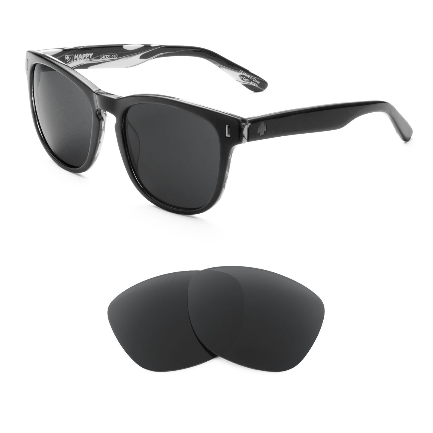 Spy Optic Beachwood sunglasses with replacement lenses
