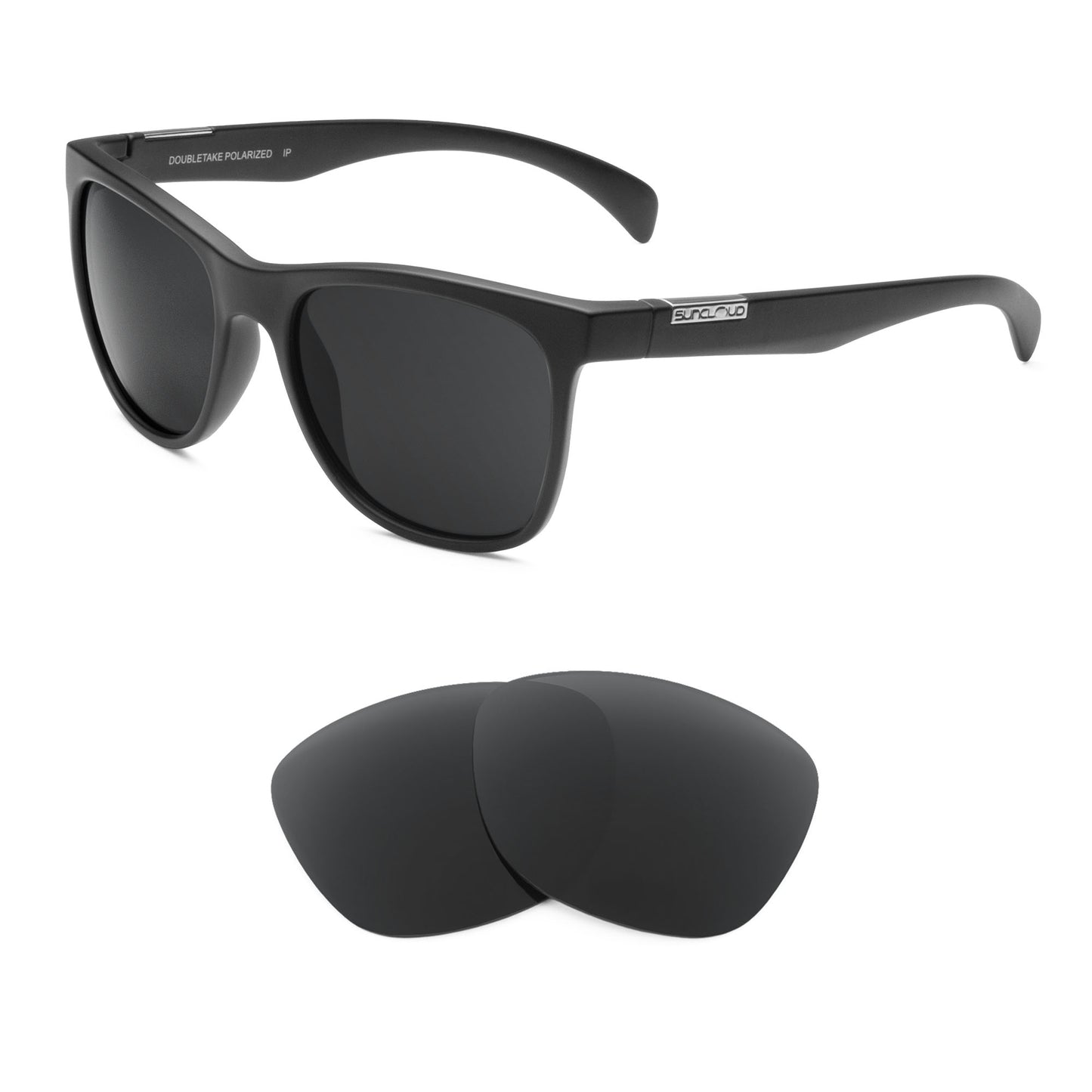 Suncloud Doubletake sunglasses with replacement lenses
