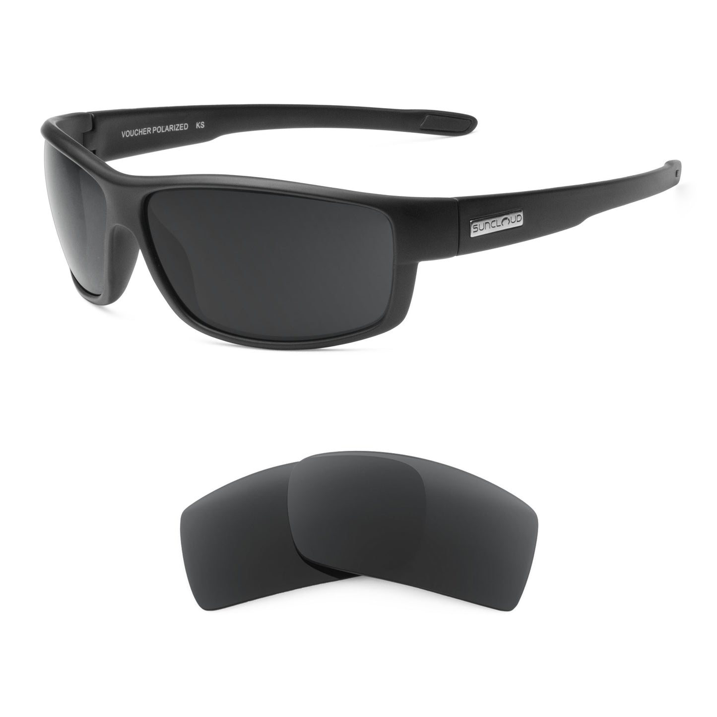 Suncloud Voucher sunglasses with replacement lenses