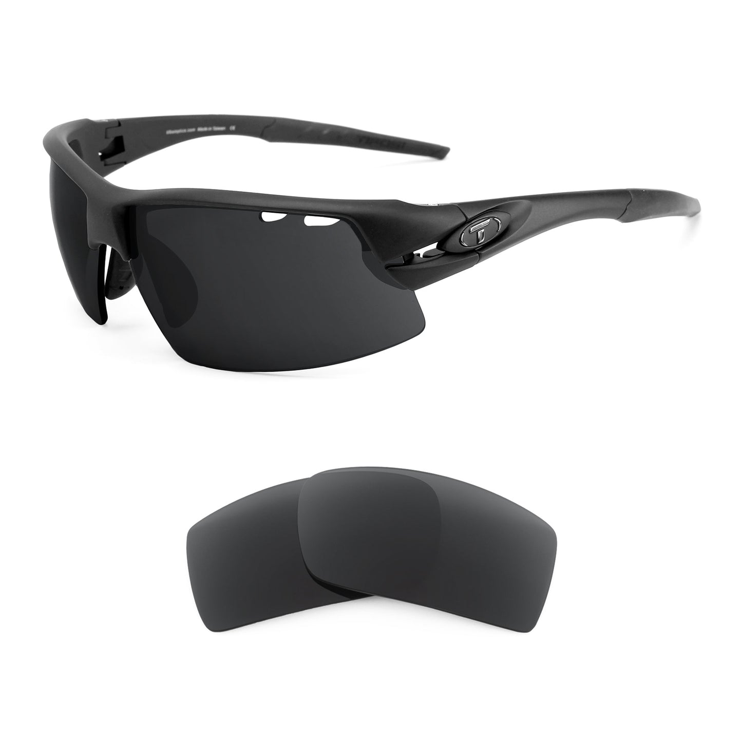 Tifosi Crit Vented sunglasses with replacement lenses