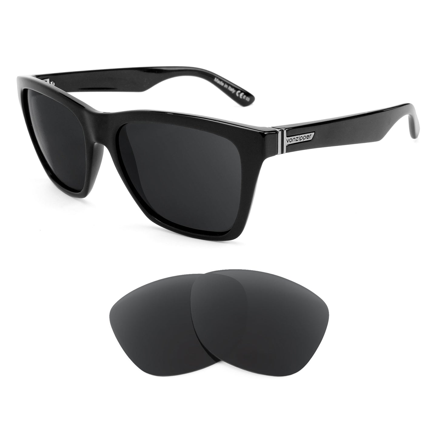 VonZipper Booker sunglasses with replacement lenses