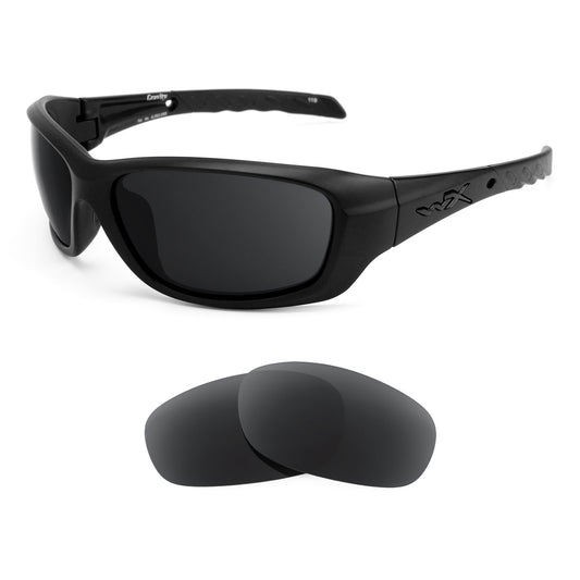 Wiley X Gravity sunglasses with replacement lenses