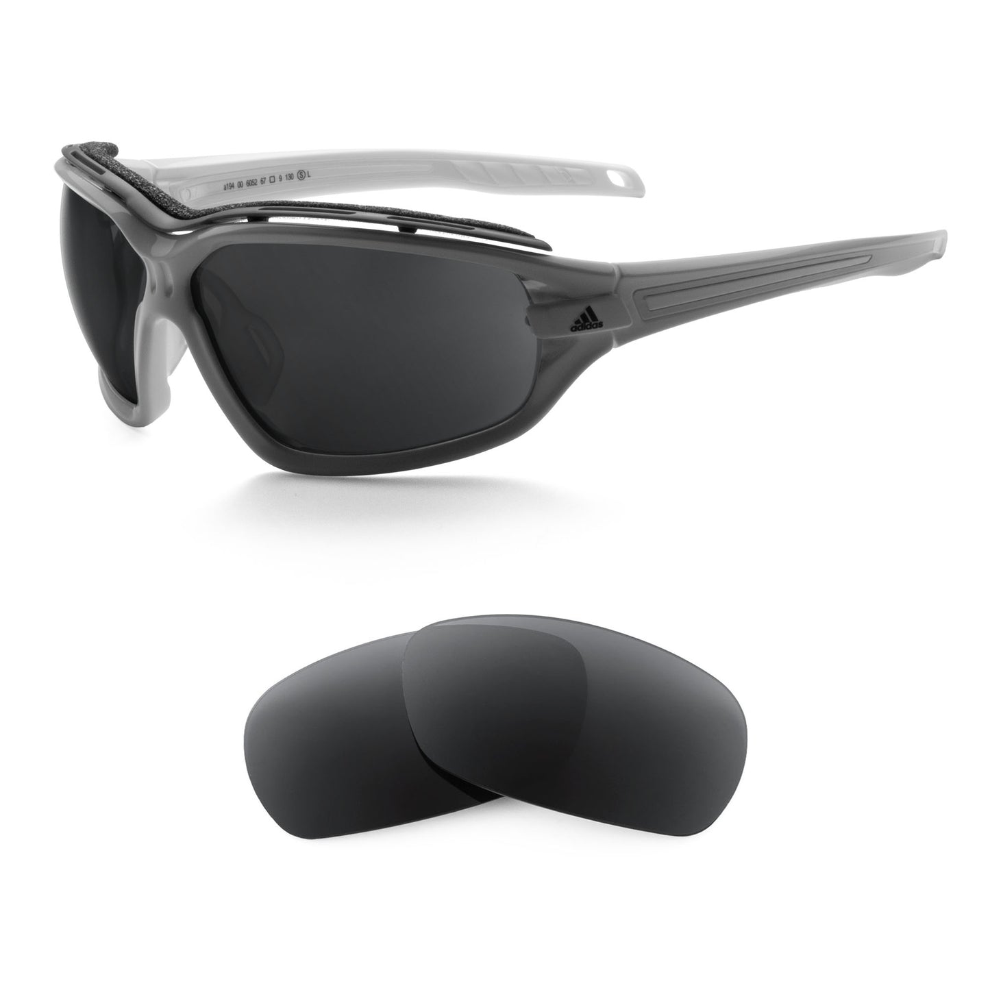 Adidas Evil Eye Pro S A194 sunglasses with replacement lenses
