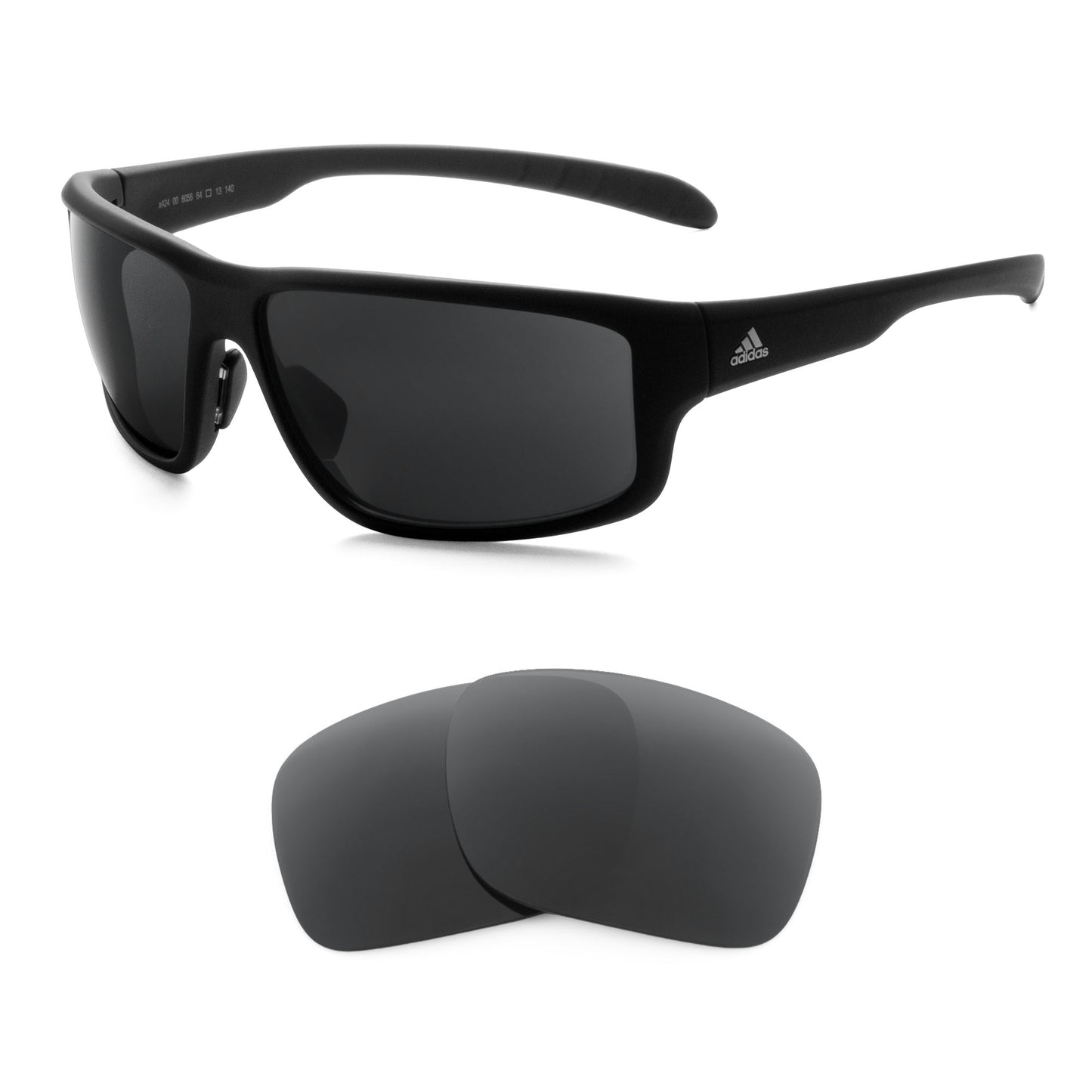 Adidas Kumacross 2.0 sunglasses with replacement lenses