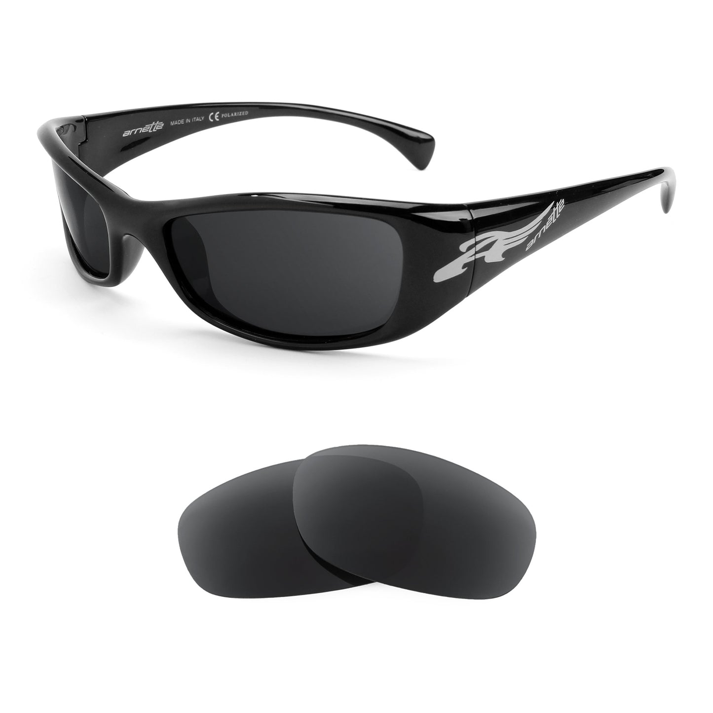 Arnette AN4041 sunglasses with replacement lenses