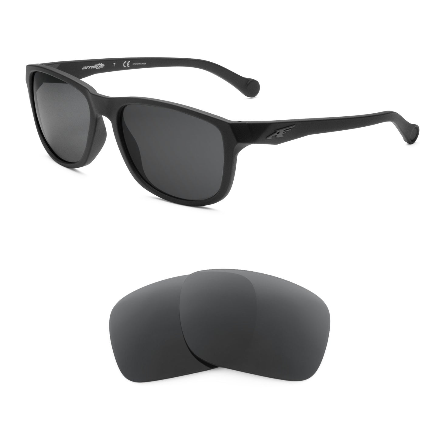 Arnette Straight Cut AN4214 sunglasses with replacement lenses