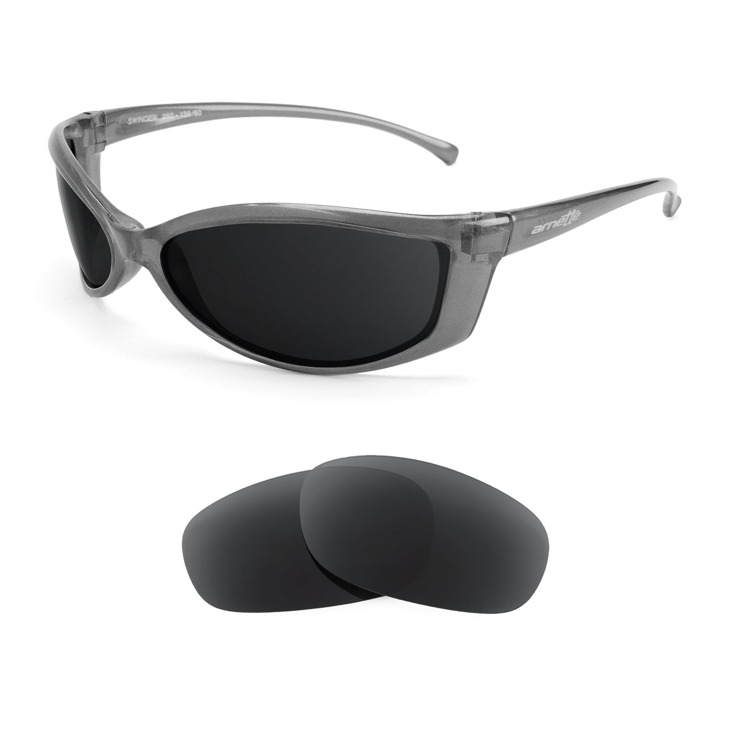 Arnette Swinger AN250 sunglasses with replacement lenses