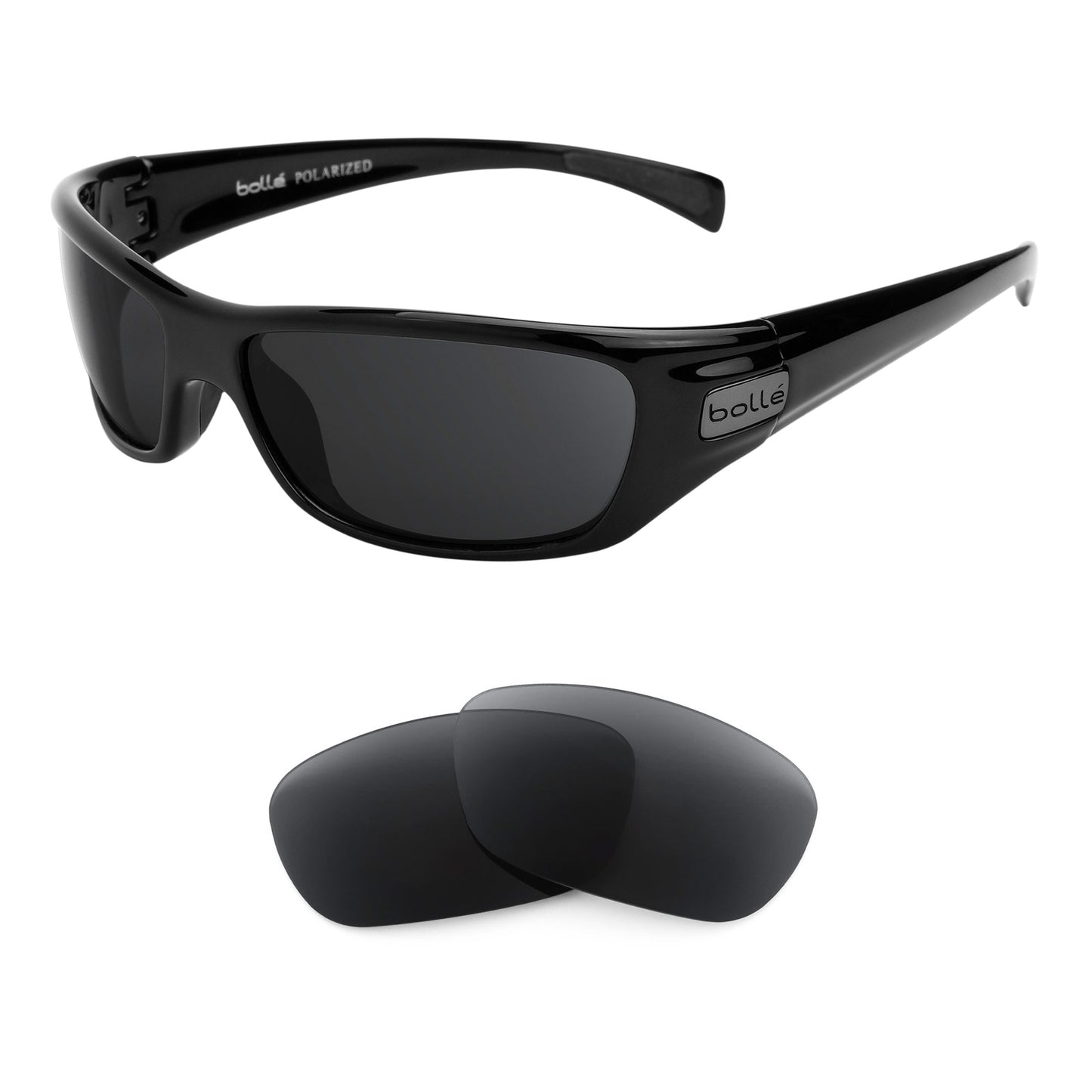 Bolle Copperhead sunglasses with replacement lenses