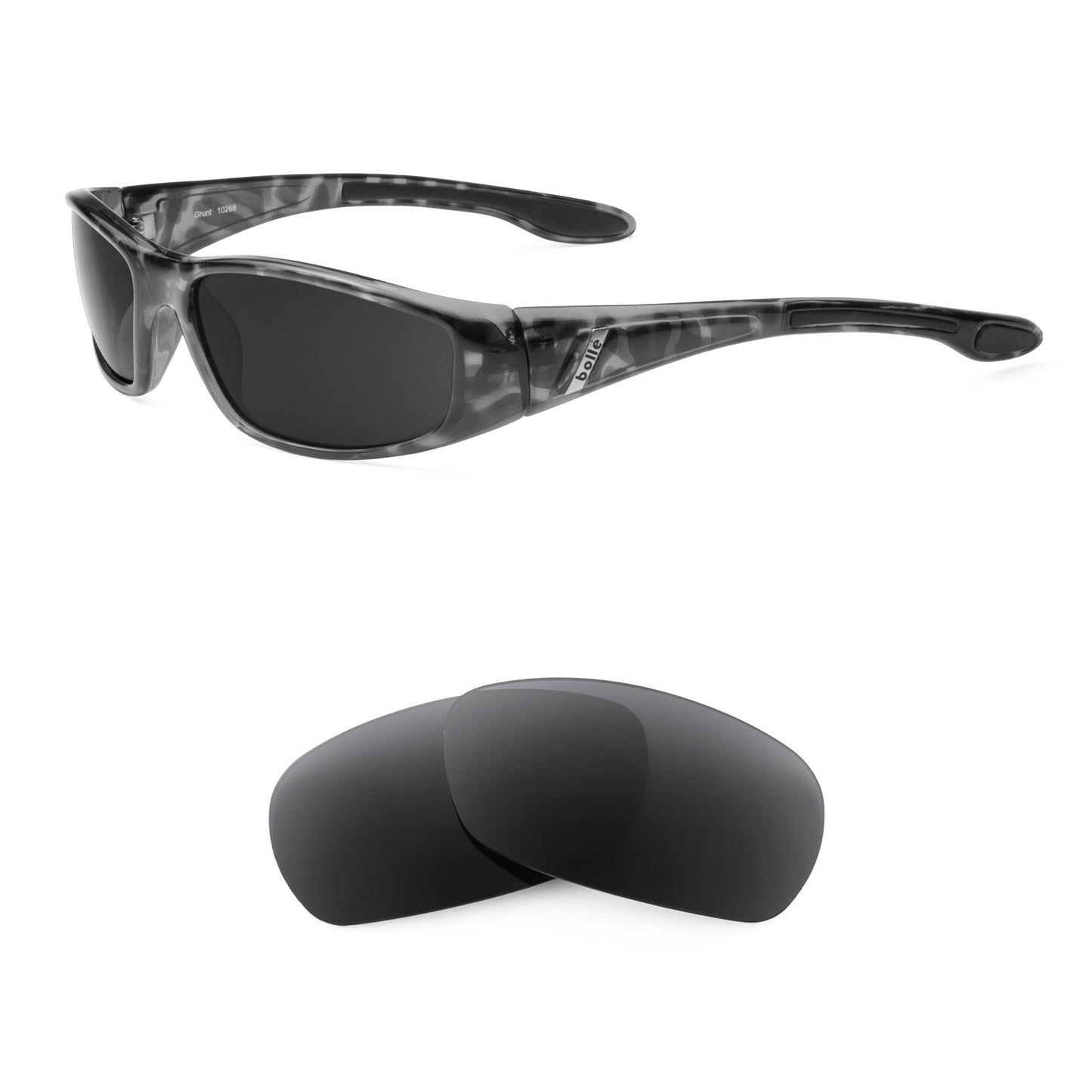 Bolle Grunt sunglasses with replacement lenses