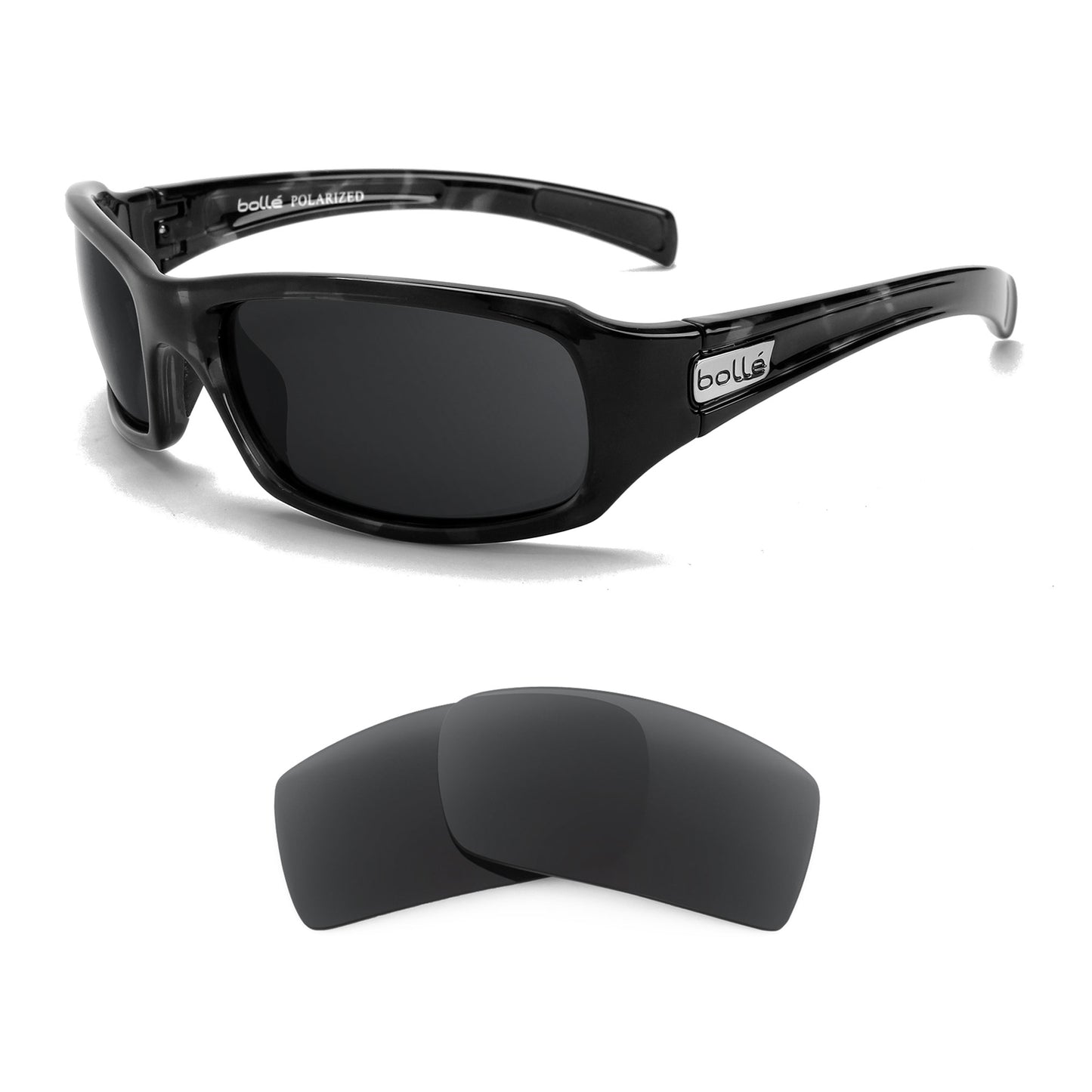 Bolle Phoenix sunglasses with replacement lenses