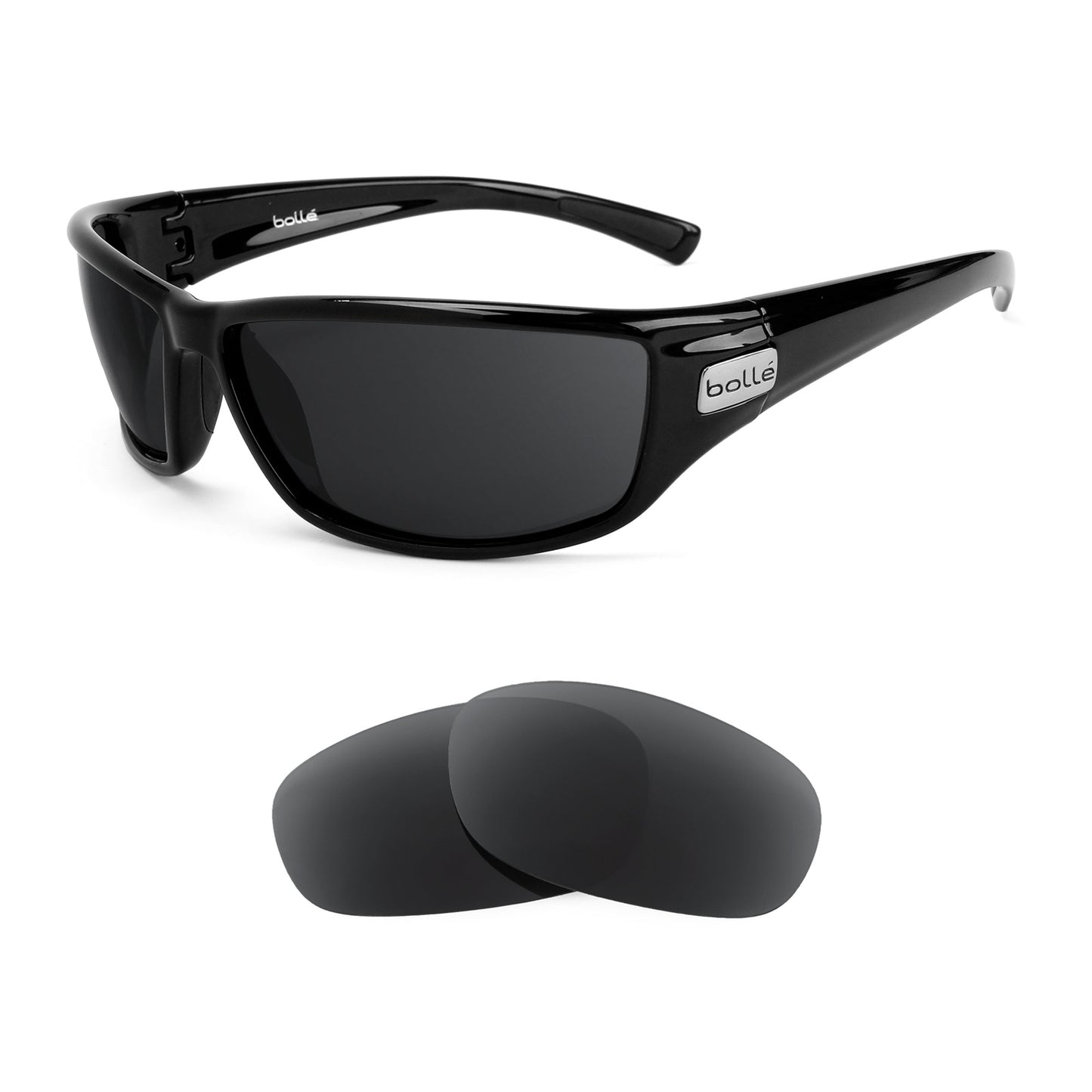 Bolle Python sunglasses with replacement lenses