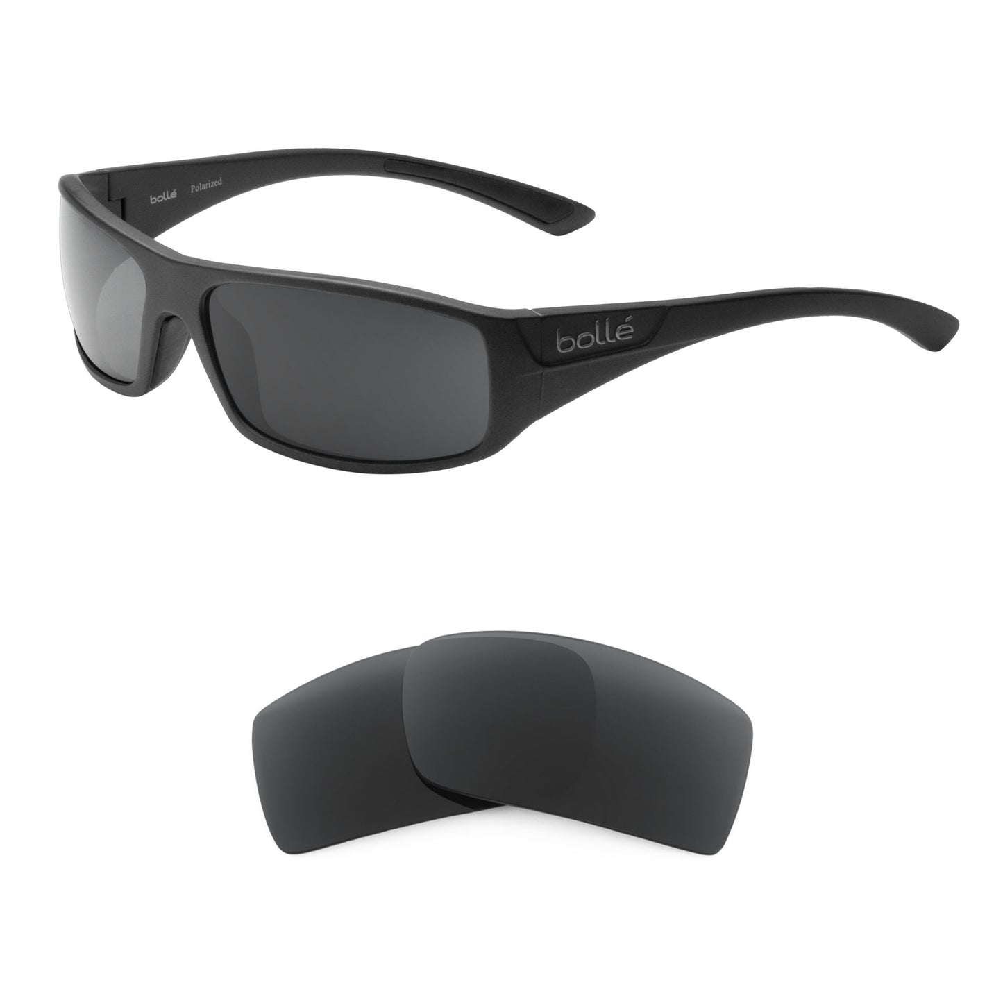 Bolle Weaver sunglasses with replacement lenses