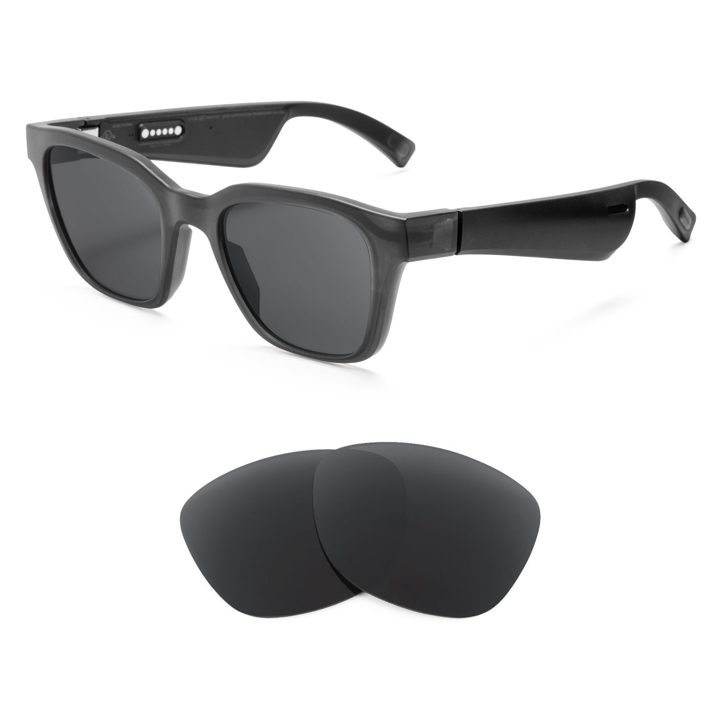 Bose Alto S/M sunglasses with replacement lenses