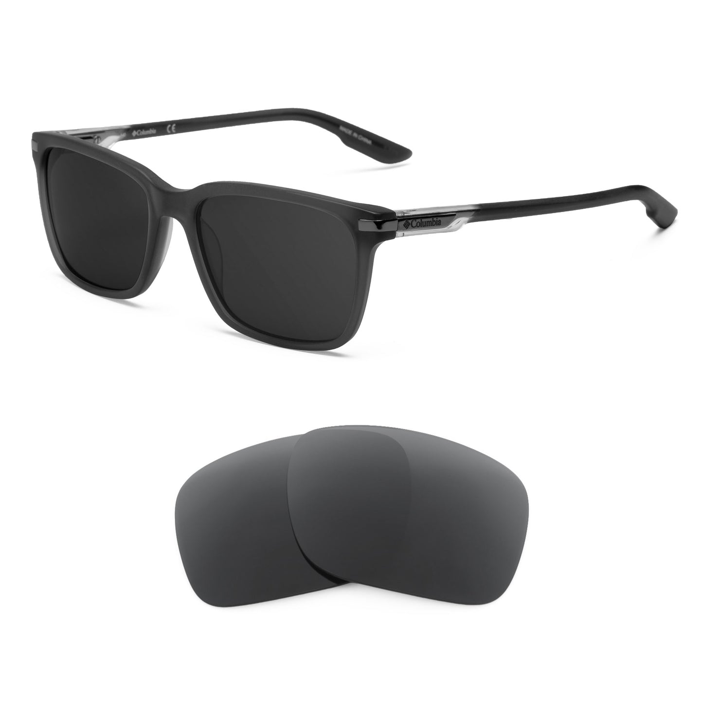 Columbia Peakbagger sunglasses with replacement lenses