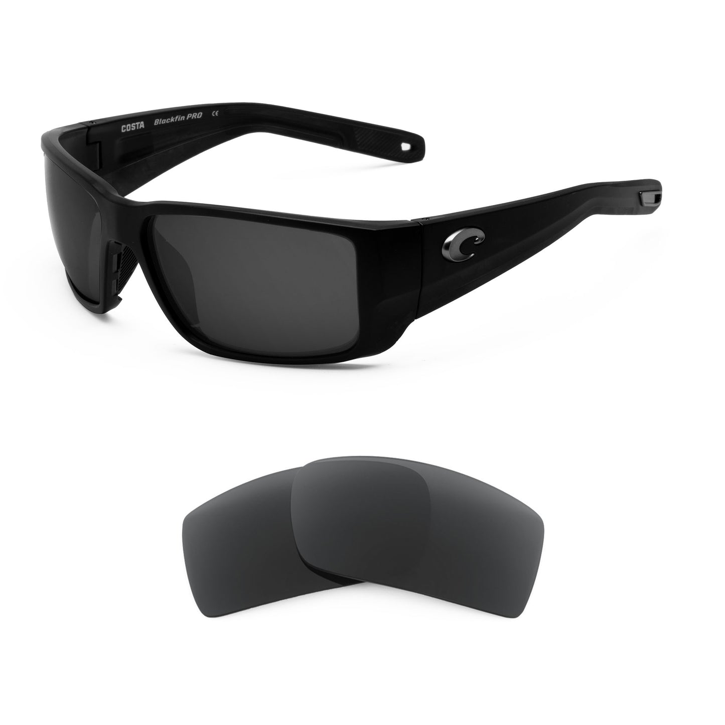 Costa Blackfin Pro sunglasses with replacement lenses