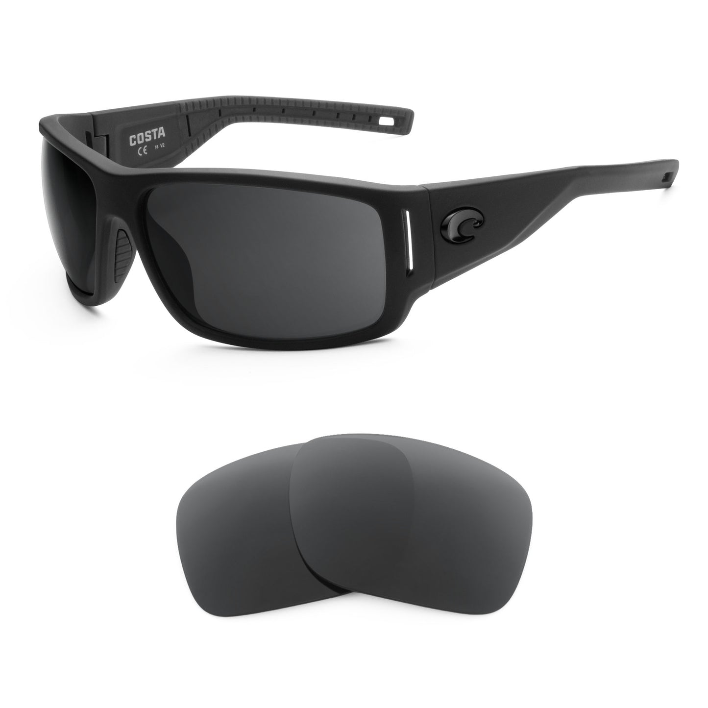 Costa Cape sunglasses with replacement lenses