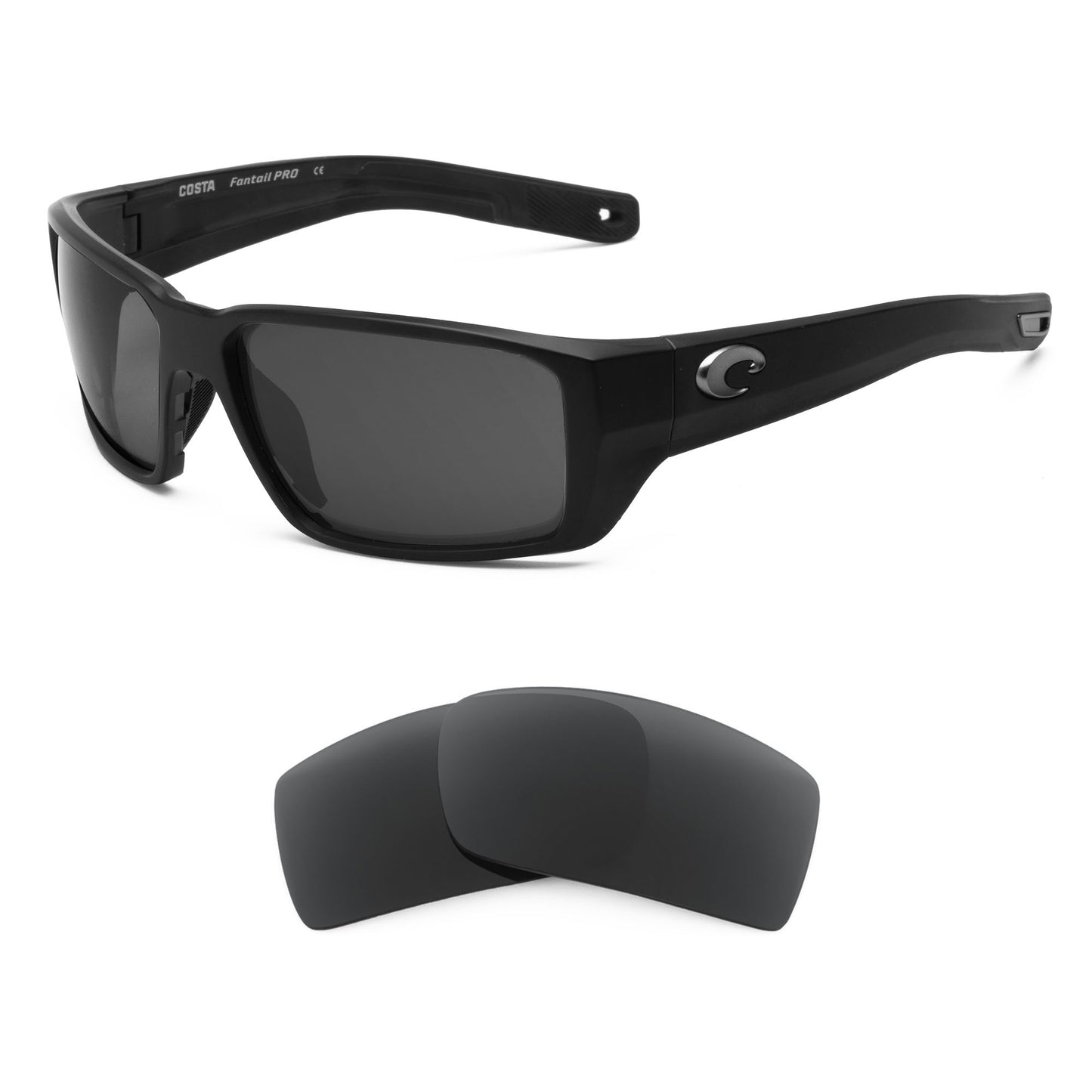 Costa Fantail Pro sunglasses with replacement lenses