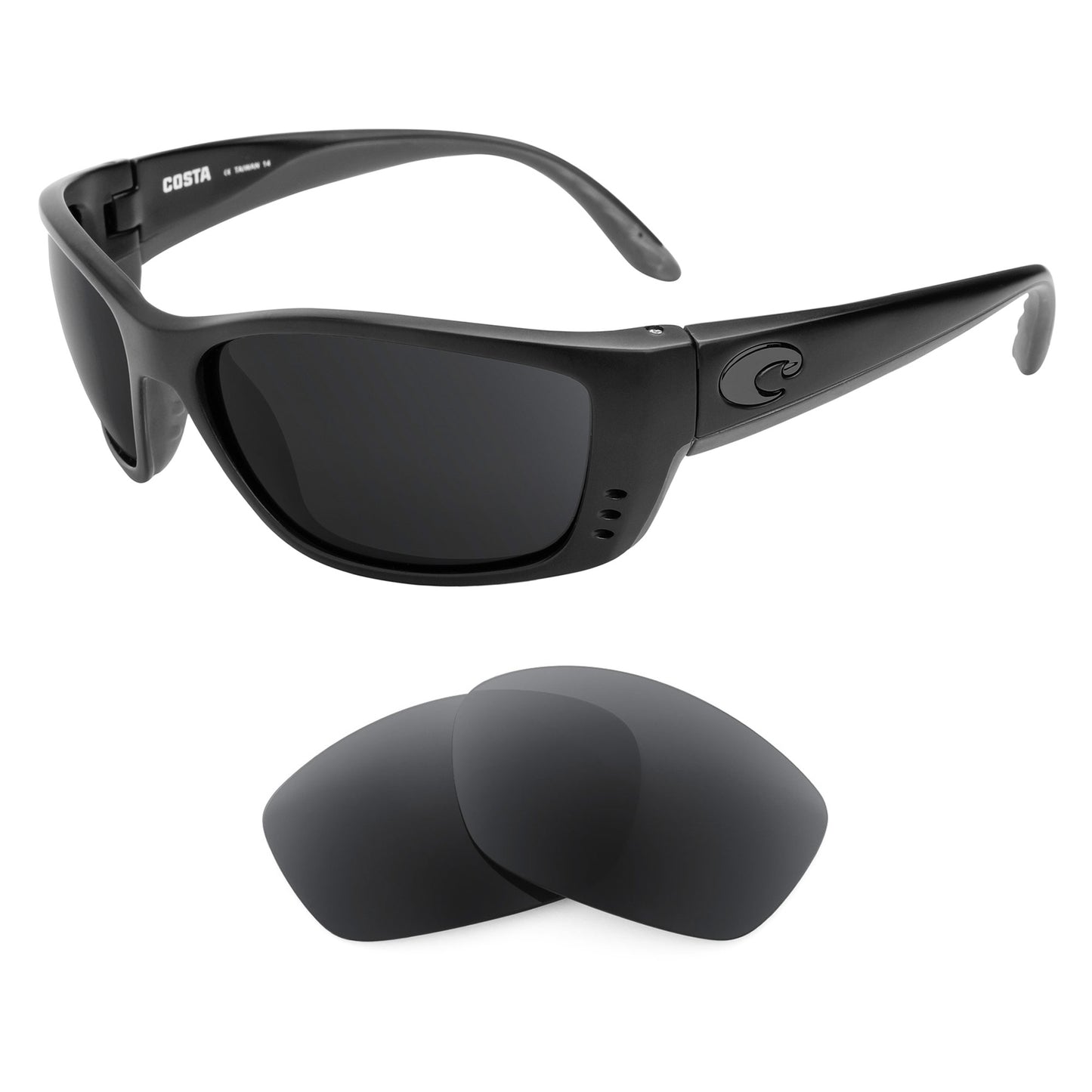 Costa Fisch sunglasses with replacement lenses