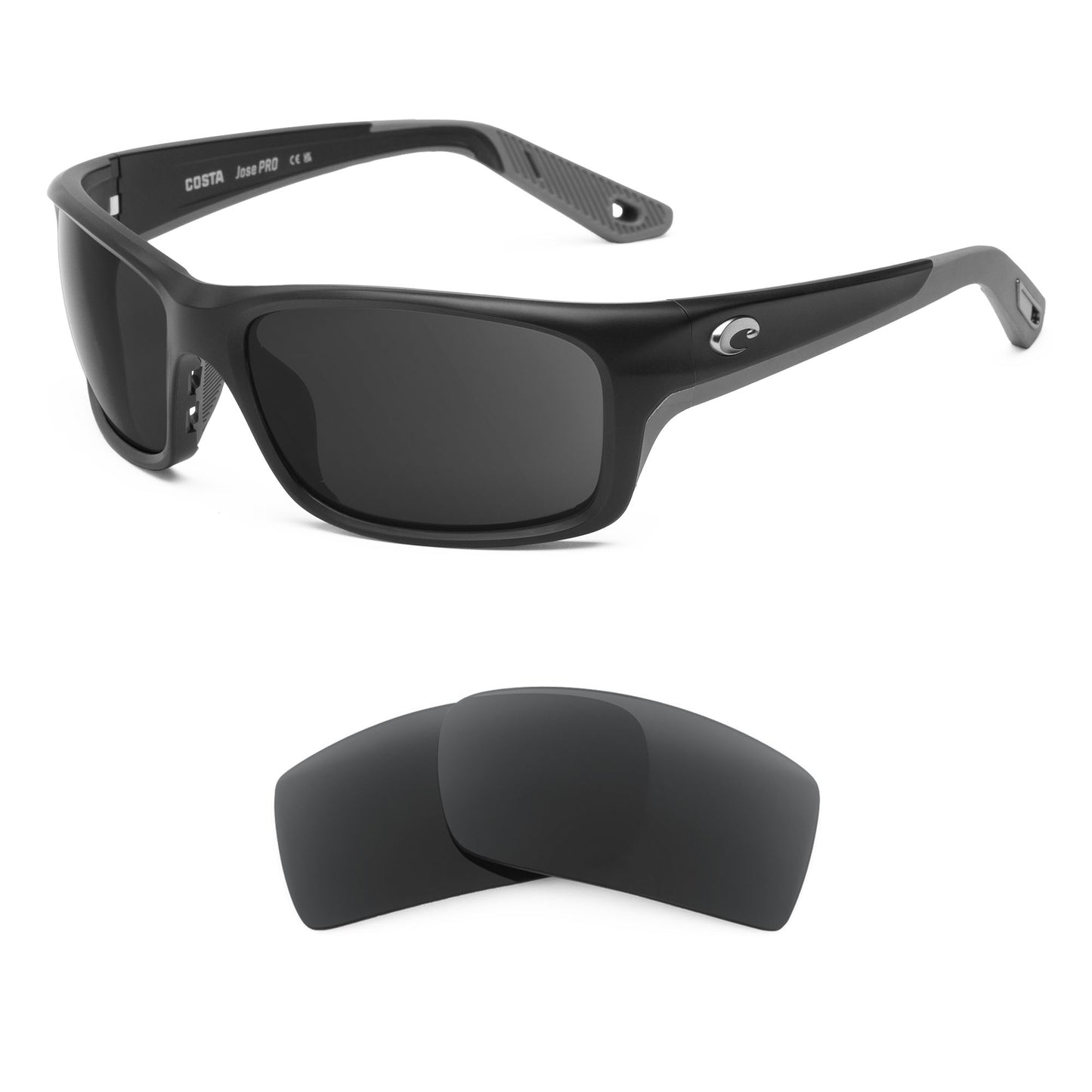 Costa Jose Pro sunglasses with replacement lenses