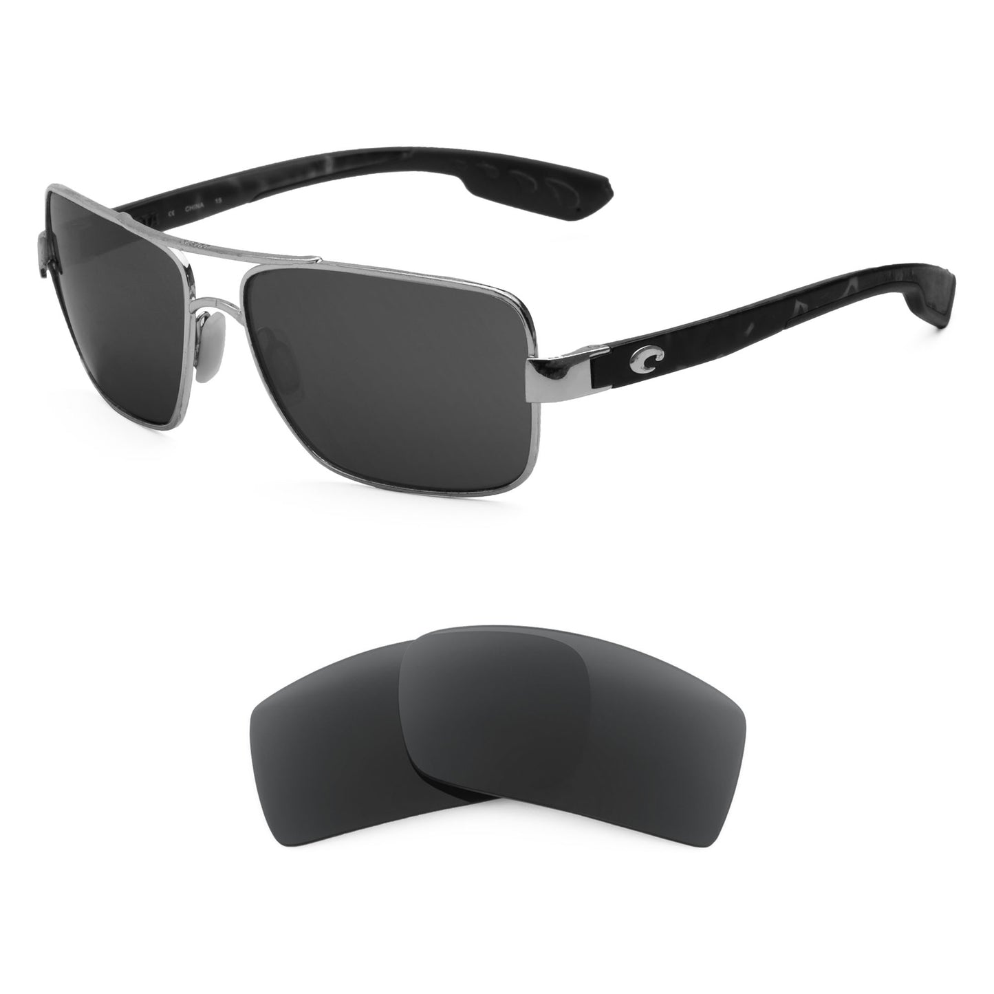 Costa North Turn sunglasses with replacement lenses