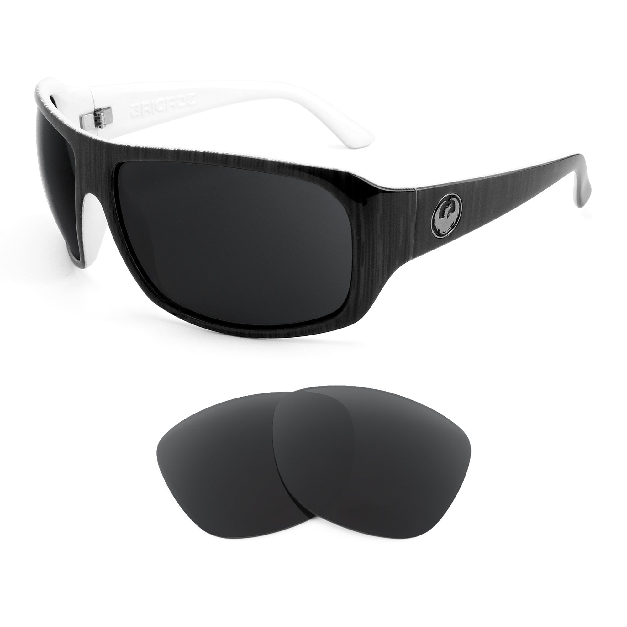 Revant Replacement Lenses For Dragon Count DR126 Sunglasses - View #6