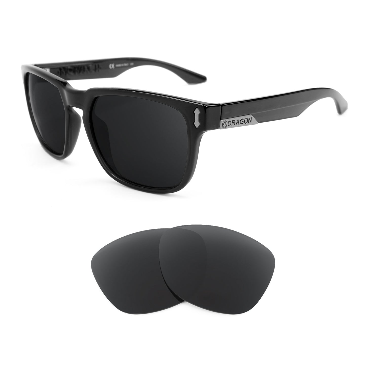 Dragon Monarch sunglasses with replacement lenses