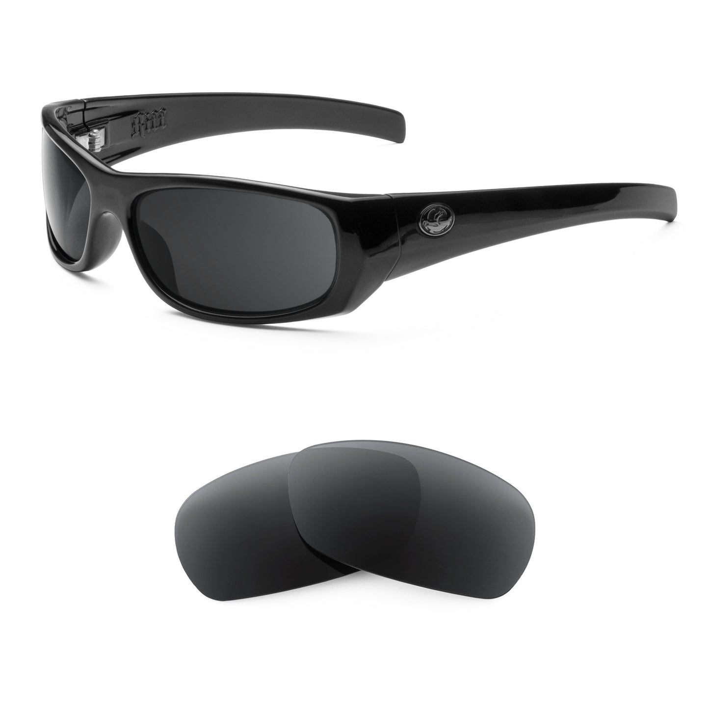 Dragon Riff sunglasses with replacement lenses
