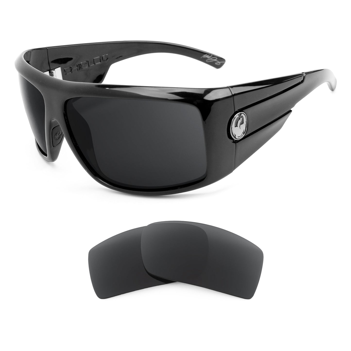 Dragon Shield sunglasses with replacement lenses