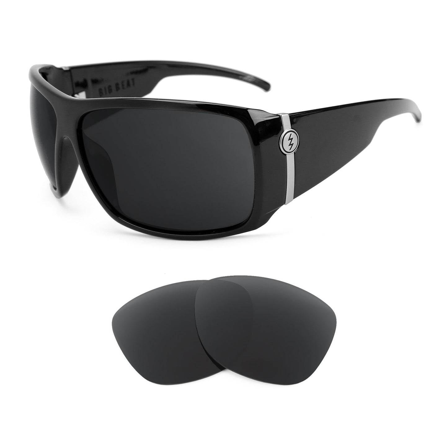 Electric Big Beat sunglasses with replacement lenses