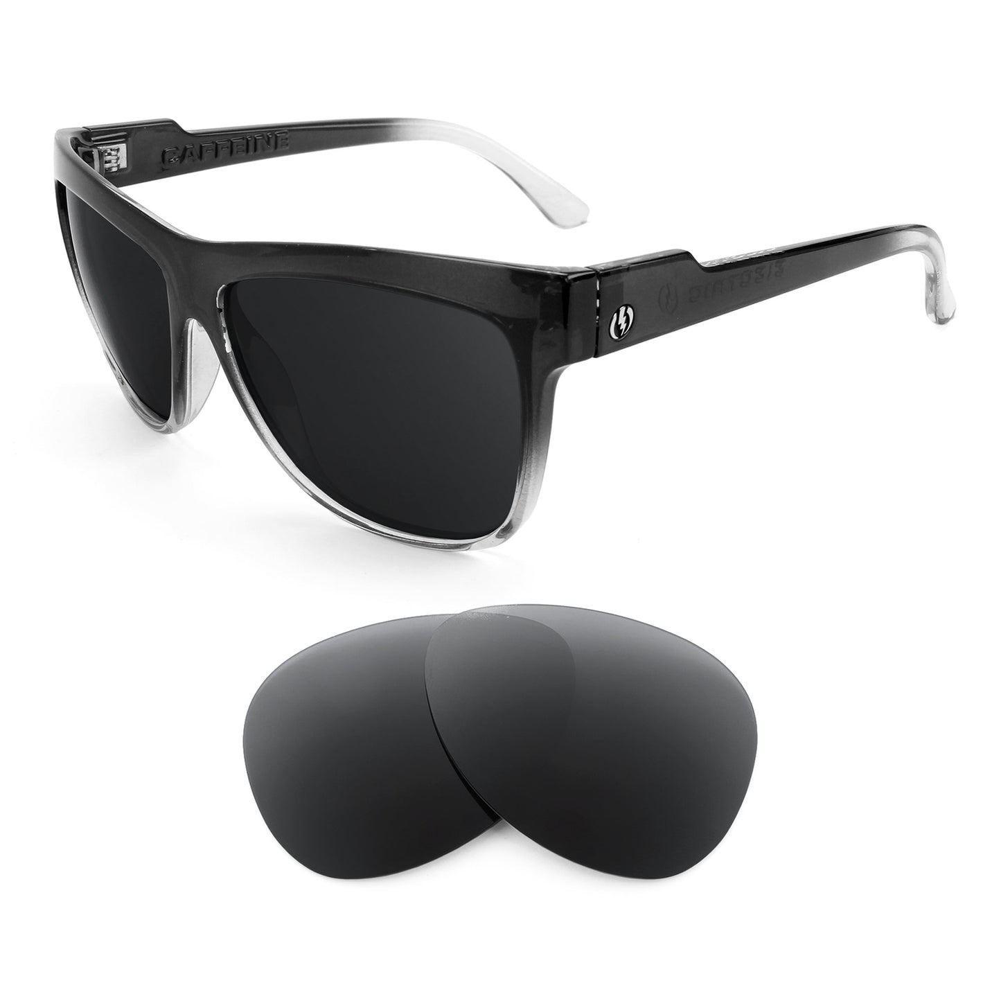 Electric Caffeine sunglasses with replacement lenses