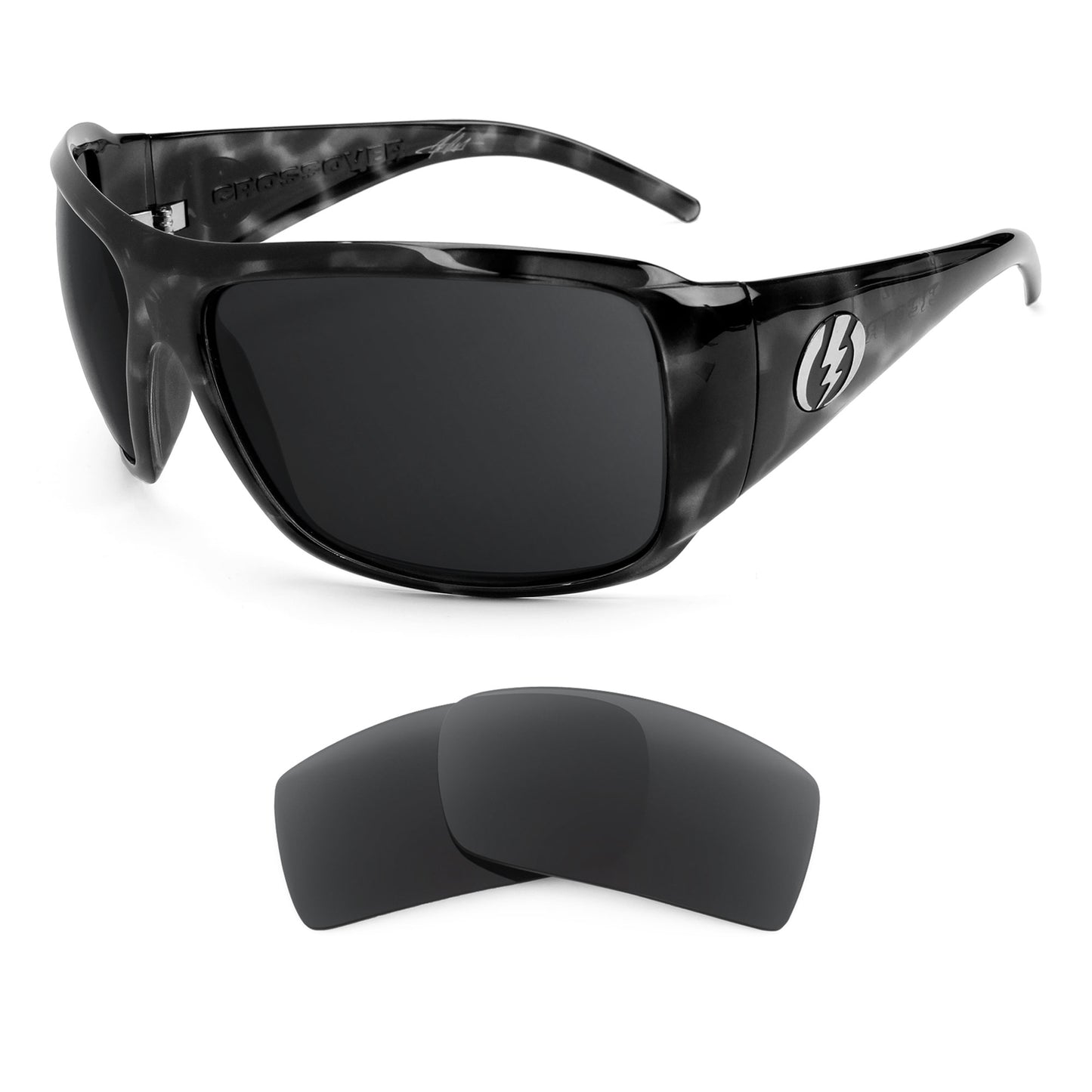 Electric Crossover sunglasses with replacement lenses