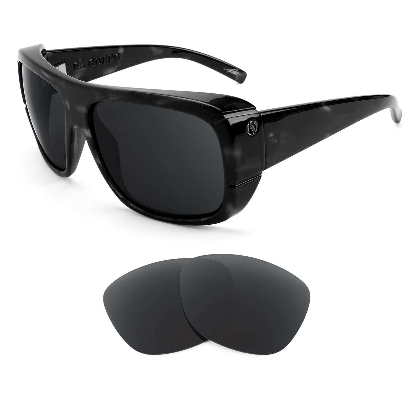 Electric El Guapo sunglasses with replacement lenses