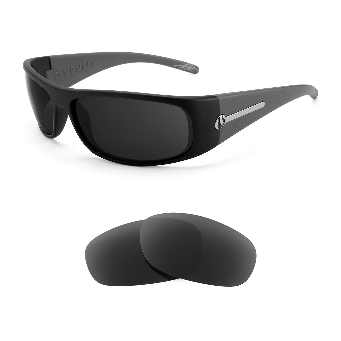 Electric G. Seven sunglasses with replacement lenses