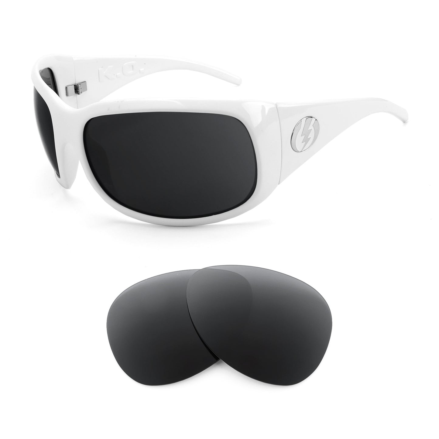 Electric K.O. sunglasses with replacement lenses