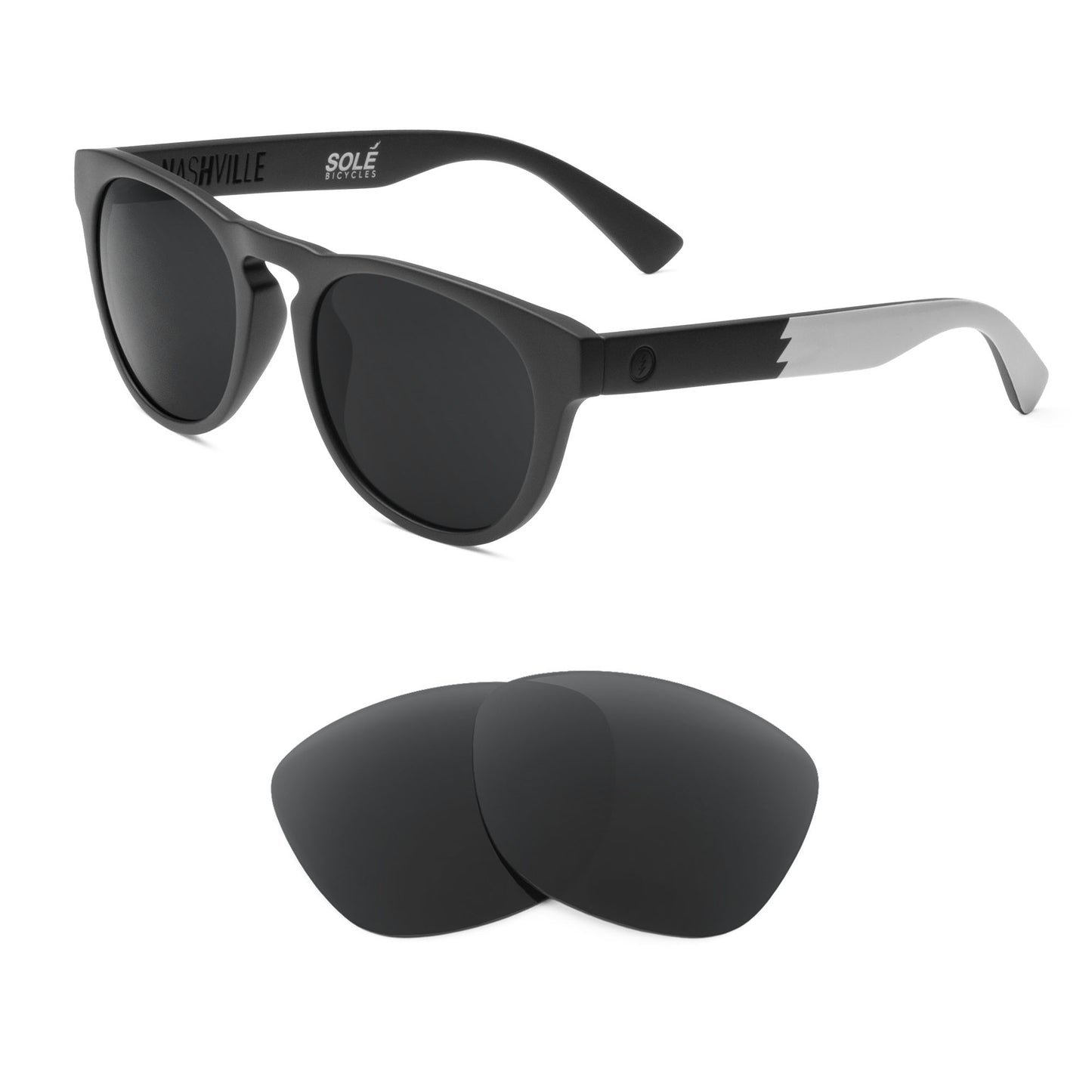 Electric Nashville sunglasses with replacement lenses