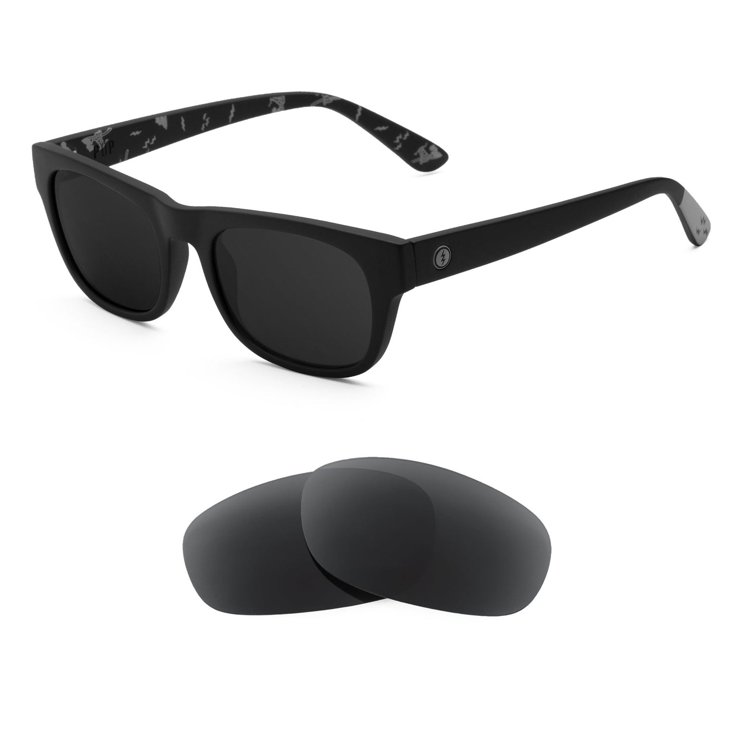 Electric Pop sunglasses with replacement lenses