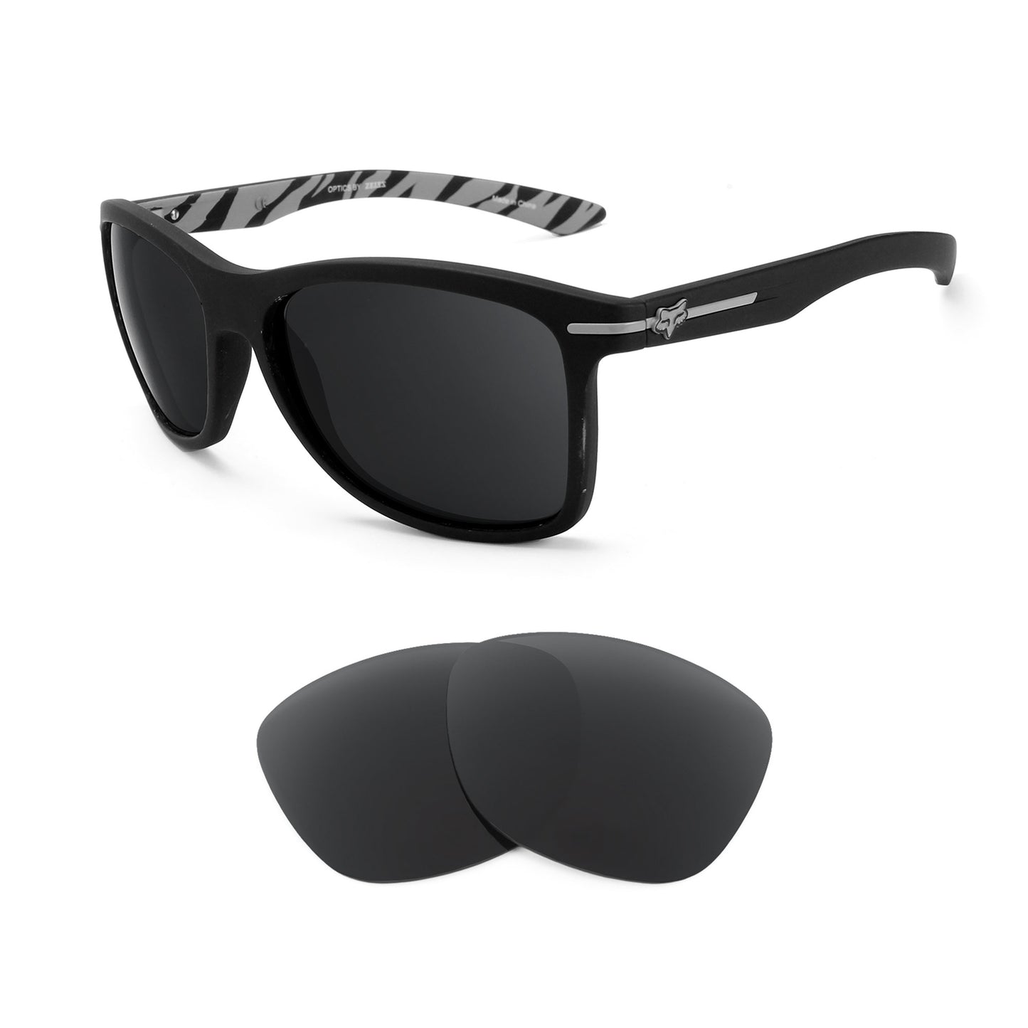 Fox Racing The Double Deuce sunglasses with replacement lenses