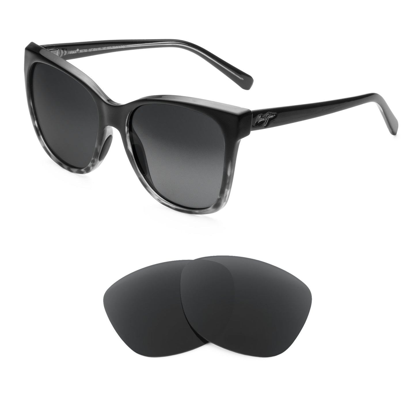 Maui Jim Alekona MJ793 sunglasses with replacement lenses