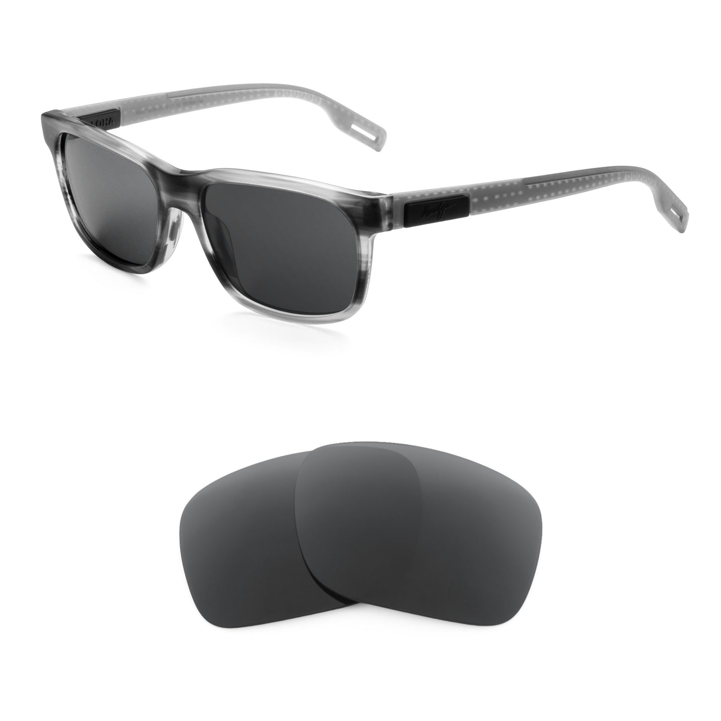 Maui Jim Eh Brah sunglasses with replacement lenses
