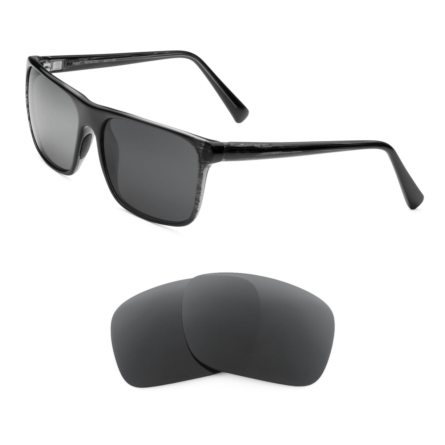 Maui Jim Flat Island MJ705 sunglasses with replacement lenses