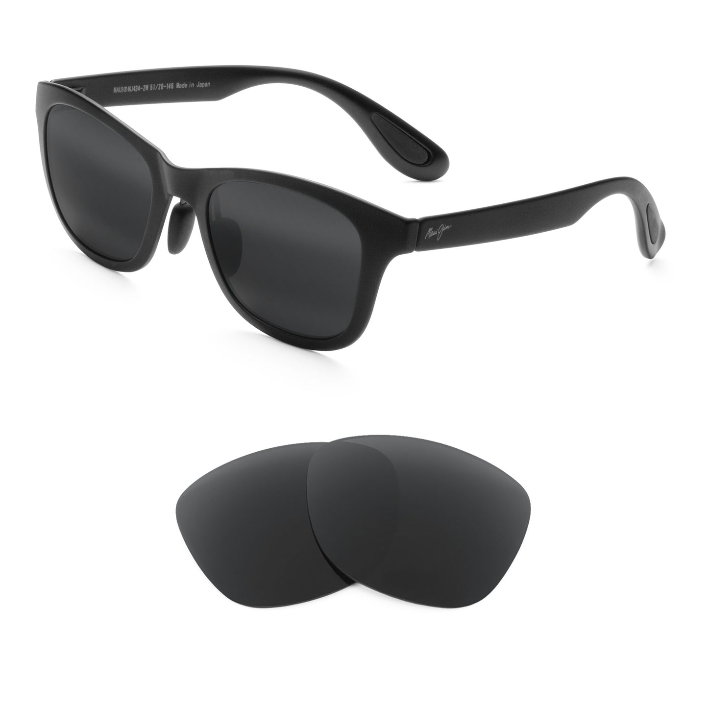 Maui Jim Hana Bay MJ434 sunglasses with replacement lenses