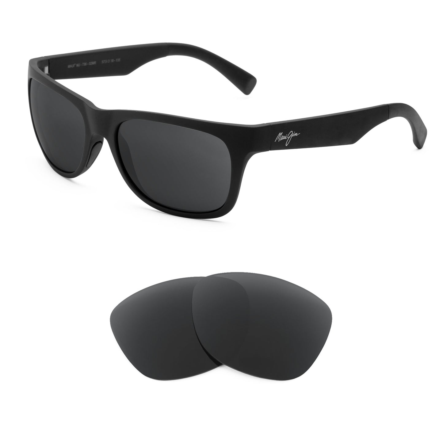 Maui Jim Kahi sunglasses with replacement lenses