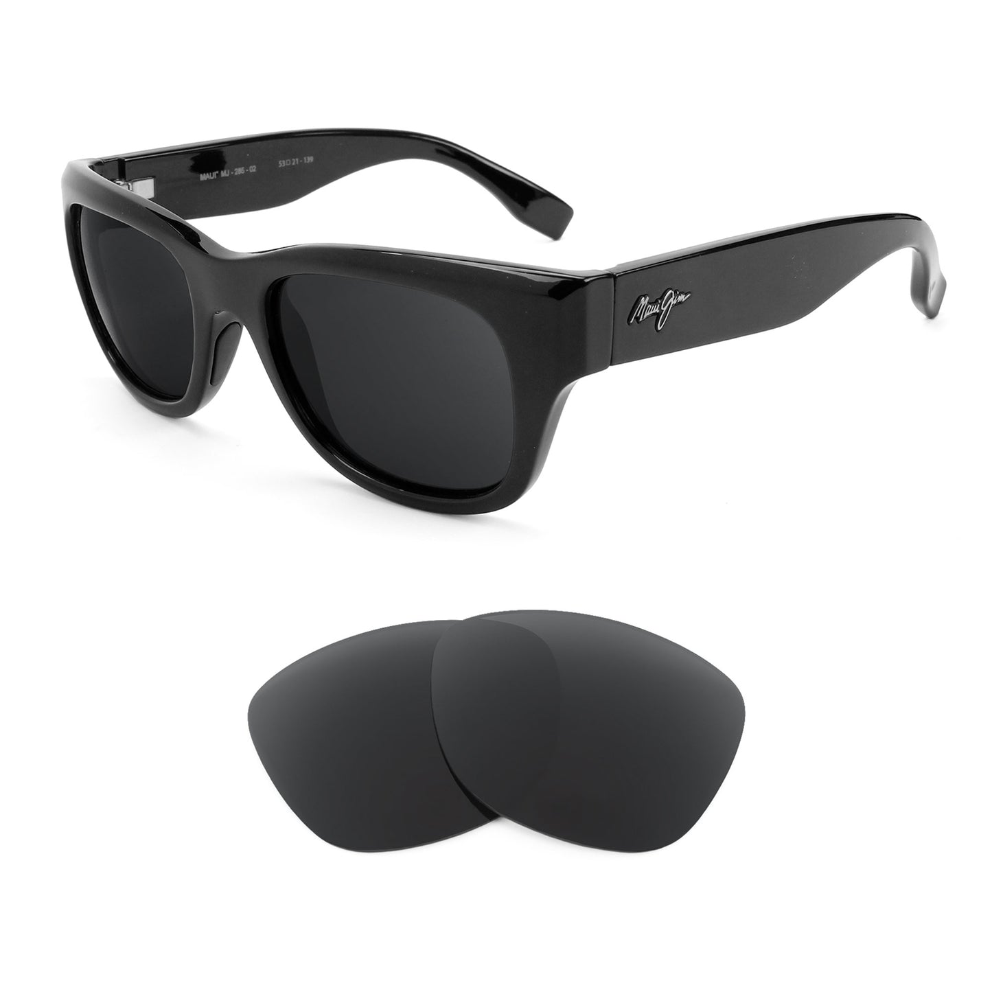 Maui Jim Kahoma MJ285 sunglasses with replacement lenses